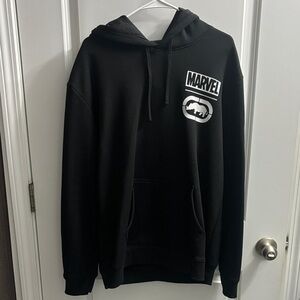 Ecko Unlimited Black Hoodie with White Logo